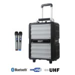 Power acoustics - funmove 250 - sono portable 250w sur batterie + 2 micros main Power acoustics - funmove 250 - sono portable 250w sur batterie + 2 micros main