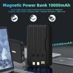 Power bank 10000mah, 20w pd3. 0 batterie externe, batterie portable avec lcd l'affichage, batterie externe ... Power bank 10000mah, 20w pd3. 0 batterie externe, batterie portable avec lcd l'affichage, batterie externe ...