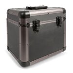 Power dynamics prc100 12' valise � vinyles titane transport 100 lp