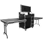 Power flights ft mobil video 15 - 32 - noir - flight case pour �cran vid�o - en bois - couleur noire