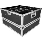 Power flights ft par slim 6xl - flight case utilitaire - 7 compartiments modulables - construction multiplis ...