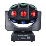 Power lighting spider crunch - effet � led cree 18x10w 4en1 rgbw