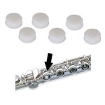 Pp005 bouchons de cles silicone pour flute x6