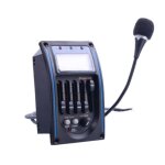 Prampli pour guitare acoustique lc - 5, egaliseur 5 bandes, accordeur lcd avec micro tlphone