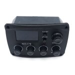 Prampli pour guitare electrique acoustique, 4 bandes, egaliseur eq, micro, accordeur avec ecran lcd, ...