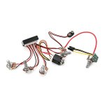 Pr�ampli passif actif de basse, micro de basse 3 bandes active eq egaliseurs pr�ampli circuit et tonalit� ...