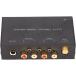 Prampli phono pp400 pour platine vinyle, pramplificateur phonographe audio compact, mini prampli avec ...