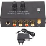 Pramplificateur phono, pramplificateur pour platines vinyles, pramplificateur phonographe hifi audiophile ...