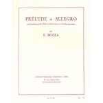 Eugne bozza : prlude et allegro pour contrebasse ou saxhorn basse sib ou tuba ou trombone et piano ...