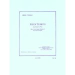 Printemps pour sextuor a vents (flûte et piccolo, hautbois, clarinette sib, saxo alto, cor et basson) ... Printemps pour sextuor a vents (flûte et piccolo, hautbois, clarinette sib, saxo alto, cor et basson) ...