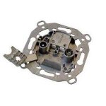 Prise d'antenne tv pour montage encastr� r / sat / tdt 14db b fi avec alimentation �lectrique televes ...