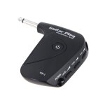 Prise de guitare electrique mini casque ampli effet de distorsion intgr compact