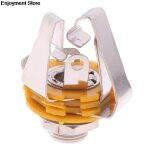 Prise jack st�r�o 6. 35mm 3 p�les, 5 pi�ces, connecteur audio femelle, panneau de prise de microphone ...