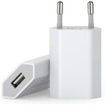 Prise usb secteur, (2 pack) embout chargeur pour iphone, samsung xiaomi sony lg smartphones, iwatch, ...