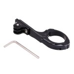 Pro 2 en 1 pince de support allong�e adaptateur de guidon de v�lo moto en aluminium + cl� hexagonale ...