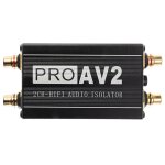 Pro av2 2ch isolateur audio hifi boucle de terre filtre bruit réducteur signal Pro av2 2ch isolateur audio hifi boucle de terre filtre bruit réducteur signal