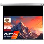 Pro plus ecran manuel 100  220x124 cm 16 9 ecran 4k, full - hd extensible manuellement pour les prsentations ...
