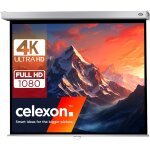 Pro plus ecran manuel 90  180x135 cm 4:3 ecran 4k, full - hd extensible manuellement pour les prsentations ...