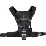 Pro harnais de transport photographe sangle de poitrine corps elastique rglable pour appareil photo ...