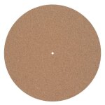 Pro - ject cork it - plateau tournant mat - brun