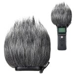 Pro microphone fourrure fourrure housse pare - brise extérieur réduire le bruit du vent pour zoom h1 Pro microphone fourrure fourrure housse pare - brise extérieur réduire le bruit du vent pour zoom h1