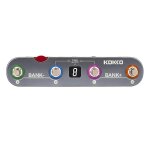 Processeur d'effets pour guitare ke1, 36 pr�r�glages, 6 modules d'effets, r�duction du bruit, boost, ...