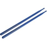 Professional a paire pilons nylon drum stick set l�ger (bleu)