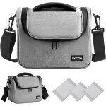 Professional waterproof camera bag for dslr / digital camera - backpack & shoulder strap compatible with ...