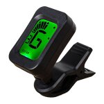 Professionnel clip sur tuner pour guitare acoustique, guitare electrique, basse, violon, ukul�l�