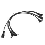 Professionnel de la guitare effecteur c�ble de raccordement noir guitare p�dale d'effet de c�ble, de ...