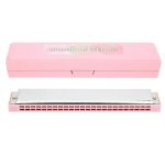 Professionnel orgue a bouche harmonica harpe diatonique c cl en acier inoxydable plaque de couverture ...