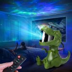 Projecteur ciel etoile, dinosaure projecteur galaxie avec nbuleuse et etoile, minuterie, tlcommande ...