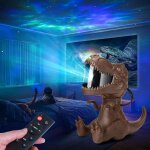 Projecteur ciel etoile, dinosaure projecteur galaxie avec t�l�commande, n�buleuse, minuterie et angle ...