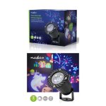 Projecteur de décoration de fête à led 4 diapositives 16 motifs avec animations colorées pour noël int ... Projecteur de décoration de fête à led 4 diapositives 16 motifs avec animations colorées pour noël int ...