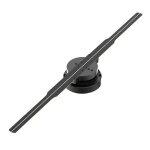 Projecteur holographique 3d de 42 cm, ventilateur led, lecteur holographique, support de barre d'image, ...