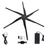 Projecteur holographique machine publicitaire projection de ventilateur  6 pales g13 58 - 85 cm 100 ...