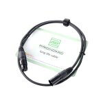 Pronomic stage xfxm - 1 c�ble micro xlr 1 m noir
