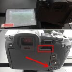 Protecteur d'cran lcd principal en verre auto - adhsif, couvercle de protection pour appareil photo ...