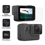 Protecteur d'�cran en verre tremp� + ultra clear lentille de protection pour gopro hero 7 camera shen ...