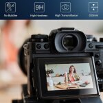 Protection d'�cran pour appareil photo canon eos r10 / r100 / eos r50 v vlog, film en verre tremp� 0, ...