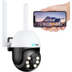Ptz caméra de sécurité extérieure, caméra ip wifi dôme panoramique inclinable 1080p, suivi automatique, ... Ptz caméra de sécurité extérieure, caméra ip wifi dôme panoramique inclinable 1080p, suivi automatique, ...