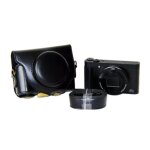 Pu cuir tui pour appareil photo lanc sac sacs durs pour sony hx90v hx90 wx500 dsc - hx90v dsc - hx90 ...