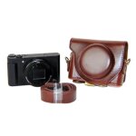 Pu cuir tui pour appareil photo lanc sac sacs durs pour sony hx90v hx90 wx500 dsc - hx90v dsc - hx90 ...