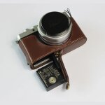 Pu tui en cuir sac pour appareil photo pour leica d - lux typ109 d - lux 7 d - lux7 d7 camras couvercle ...