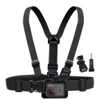 Puluz adjustable body mount belt chest strap with j hook mount for gopro new hero / hero6 / 5 / 5 session ...