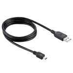 Puluz mini 5pin usb sync data charging cable for gopro hero4 / 3 + / 3, length: 1m