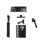 Pupitre de musique portable pupitre de musique pliant etag�re de bureau musique pi�ces de guitare accessoires ...