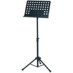 Pupitre d'orchestre fx - noir - plateau trou�