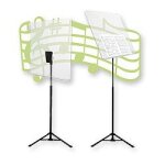 Pupitre avec protection acoustique - manhasset - 2000