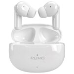 Puro play pro casque sans fil ecouteurs appels / musique usb type - c bluetooth blanc
